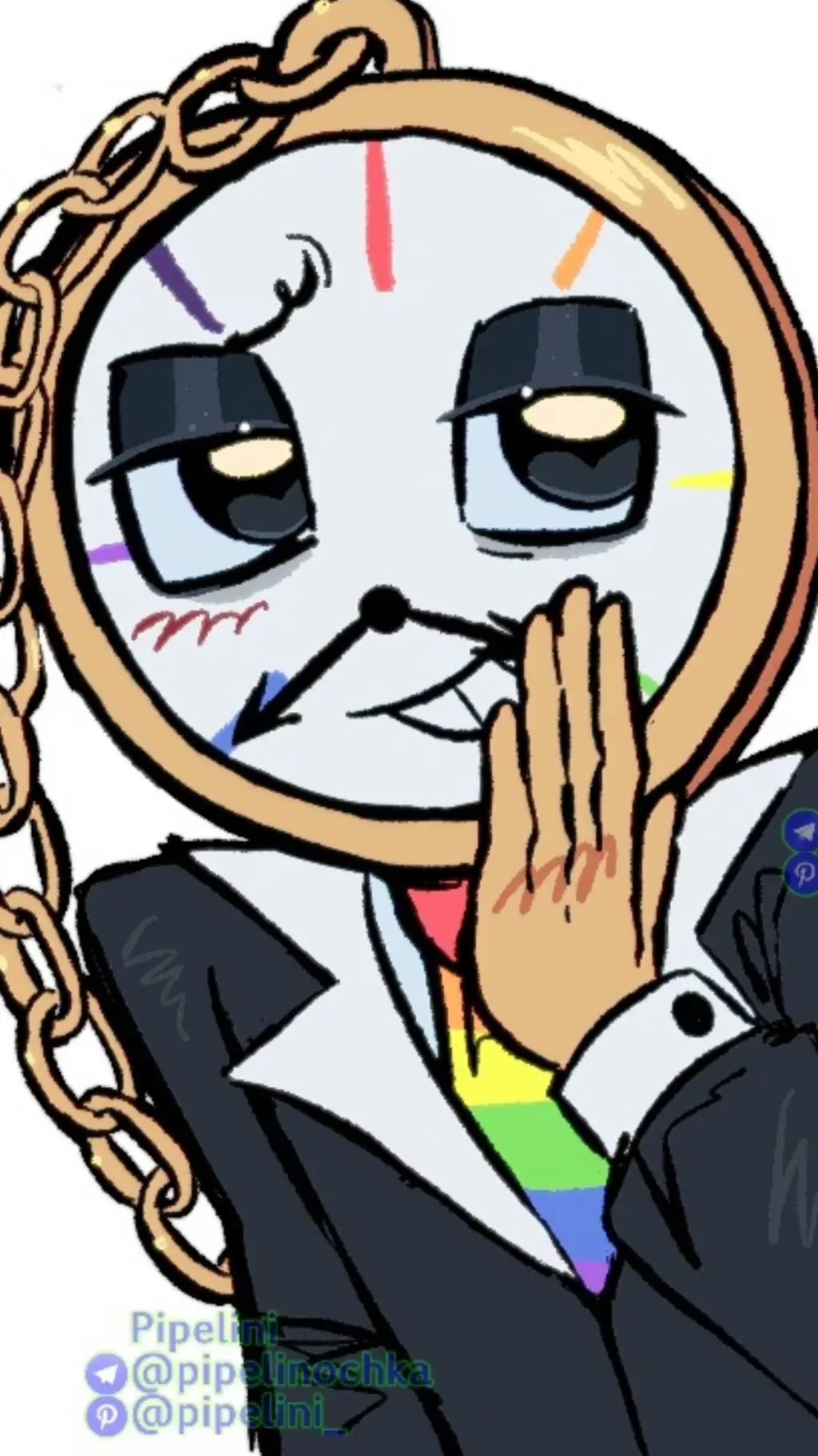 ai character: Dlye br 🧭✨ background