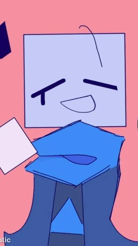 ai character: cube background