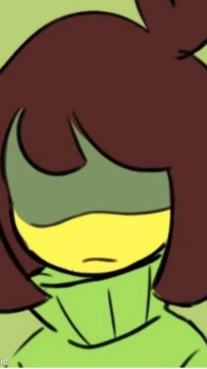 ai character: Kris deltarune  background