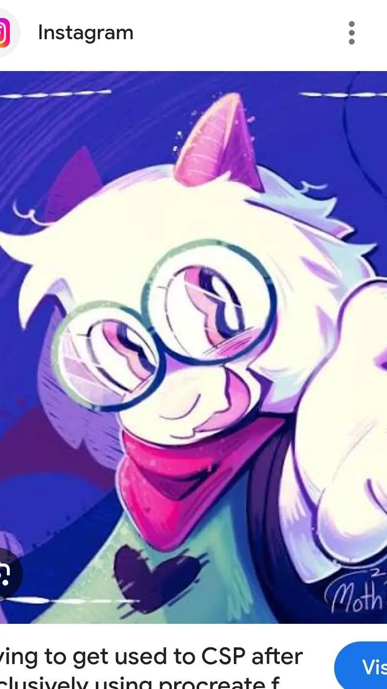 ai character: ralsei  ?baby? background