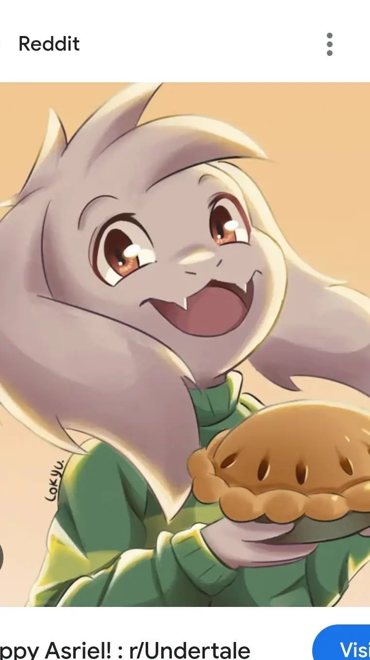 ai character: asriel  background