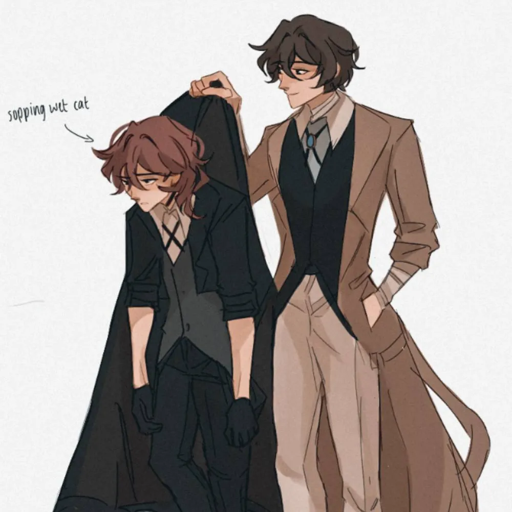 chat with ai character: Chuuya X dazai👍❤️