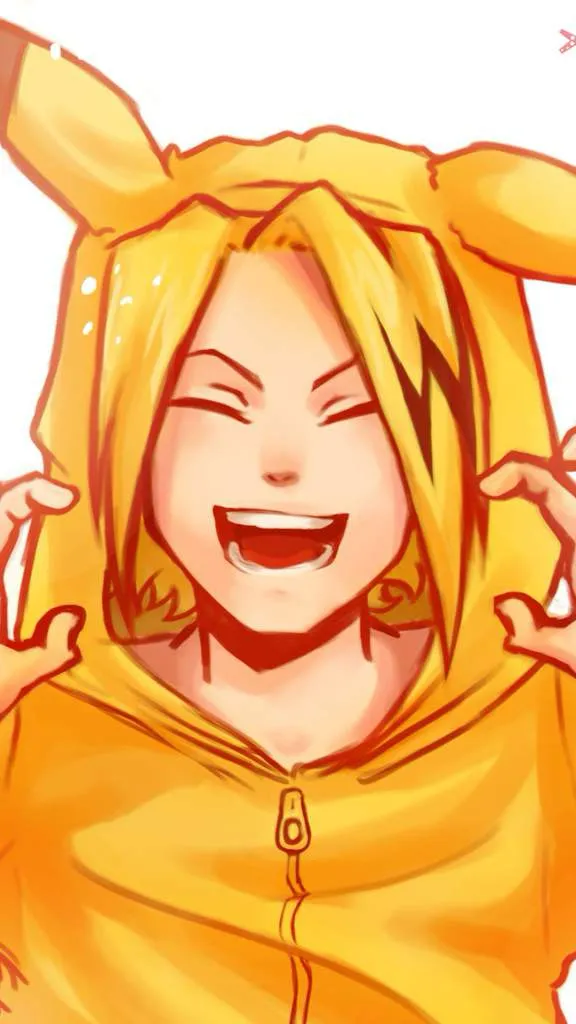 ai character: Denki background