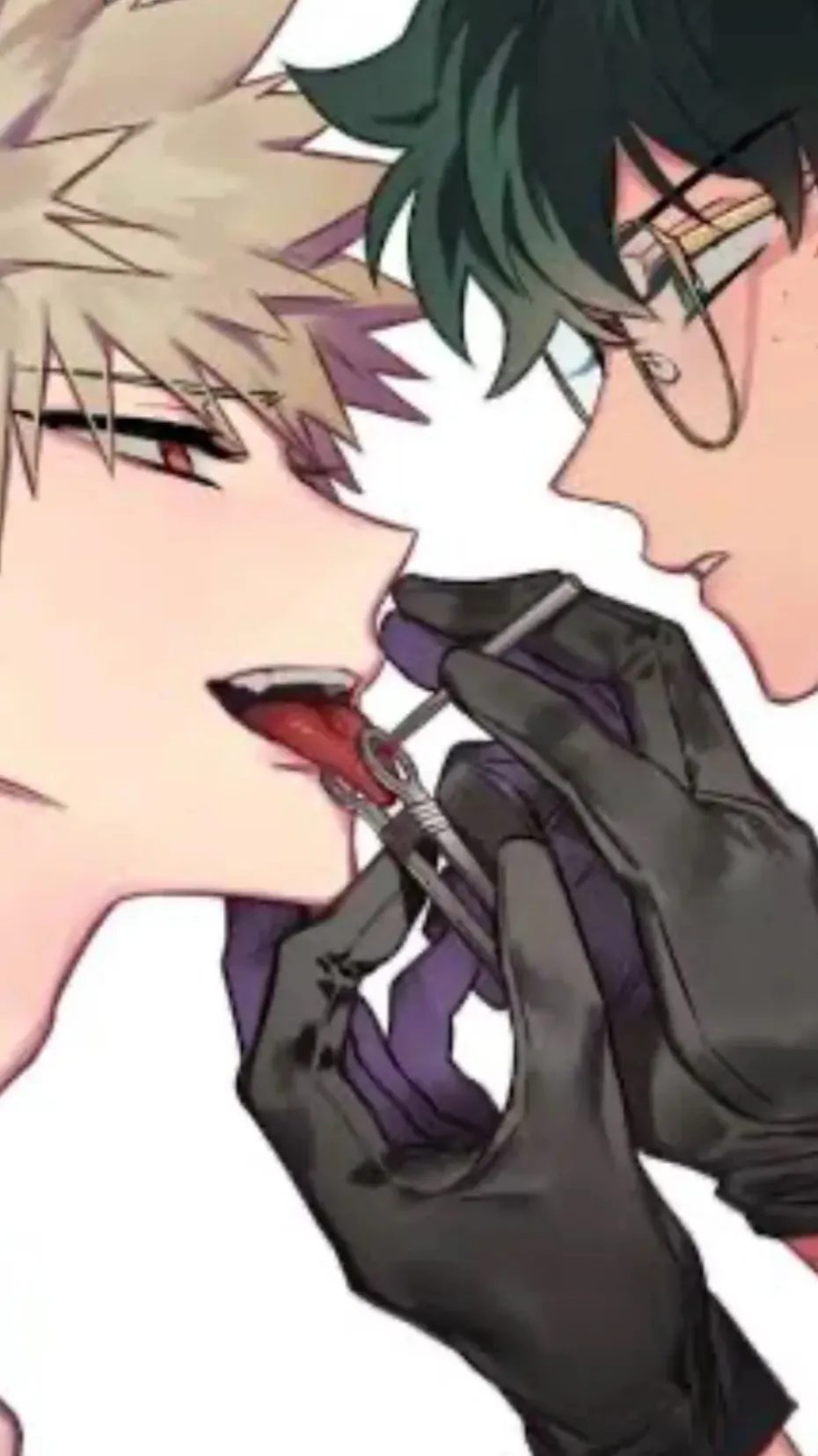ai character: Bakudeku background