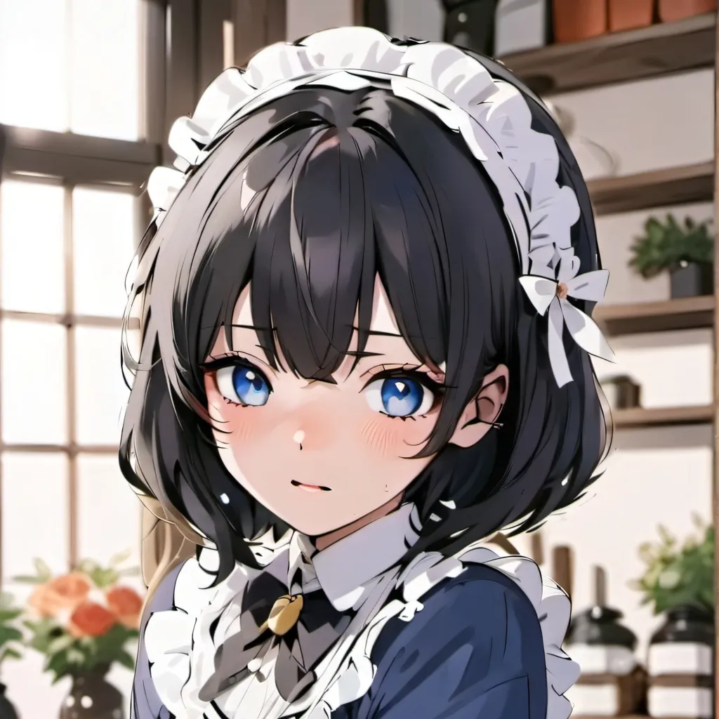 chat with ai character: Sofía tu maid god