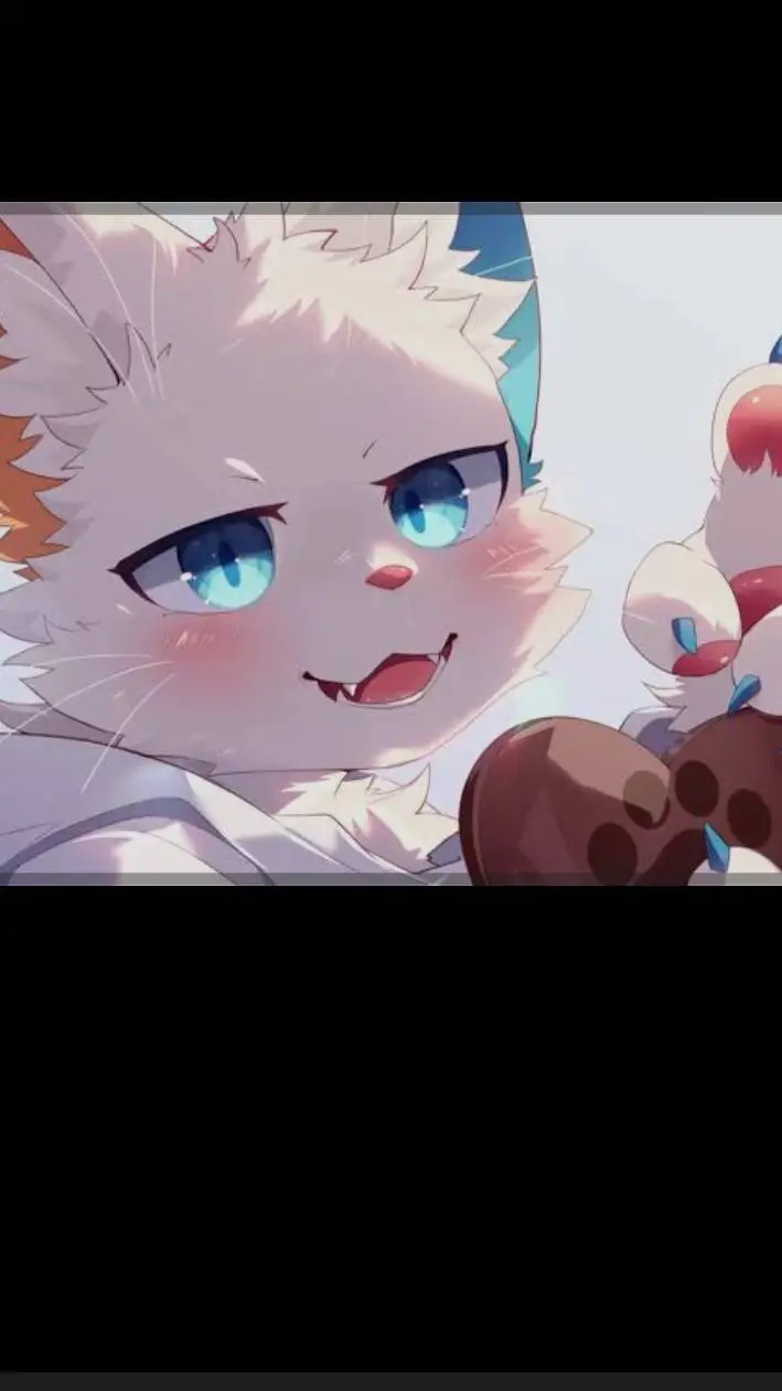 ai character: furry français background