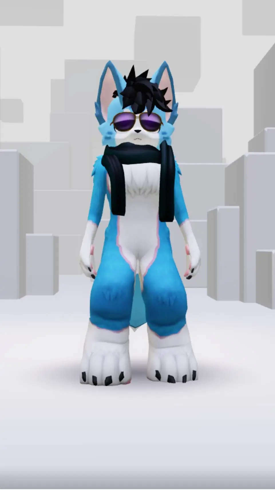 ai character: le furry de roblox background