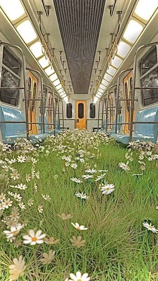 ai character: Dreamcore(Train.)  background