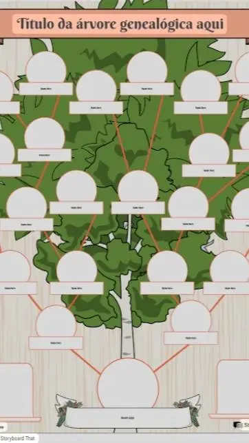 ai character: árvore background