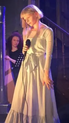 ai character: aurora aksnes background