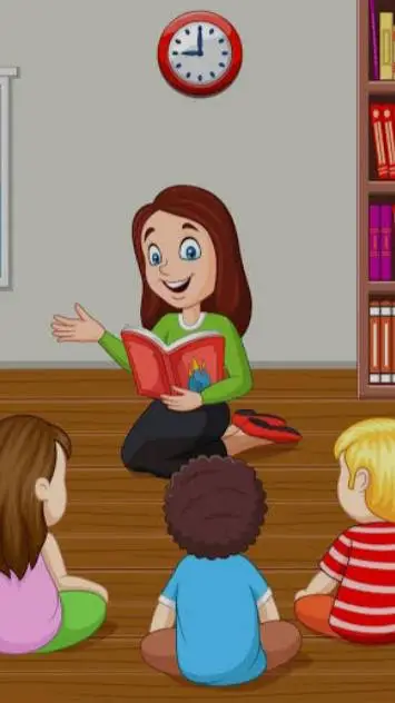 ai character: professora background