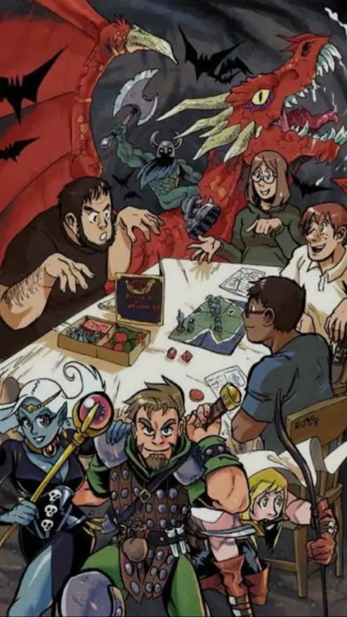 ai character: RPG de mesa 3 background