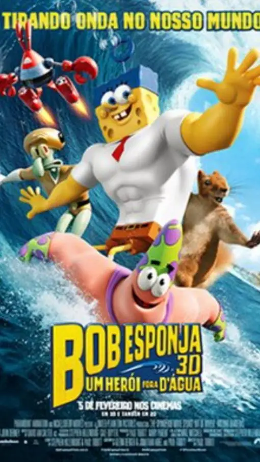 ai character: Bob esponja 2015 background