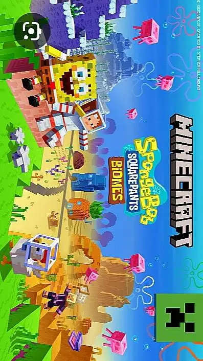 ai character: Minecraft background