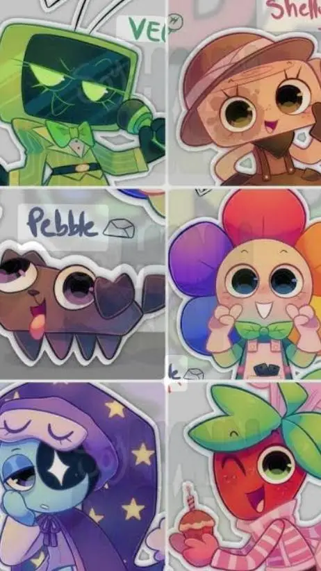 ai character: Dandy's world main background