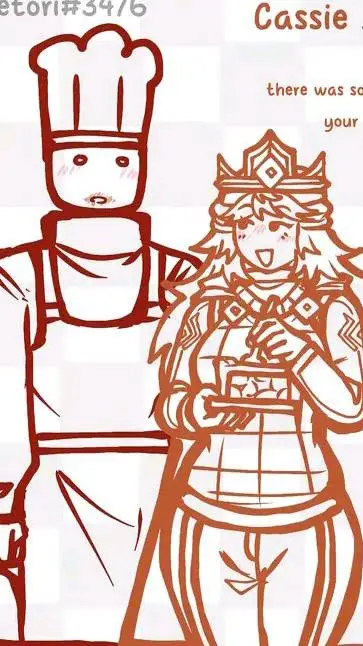 ai character: Cassie X you (>o<) background
