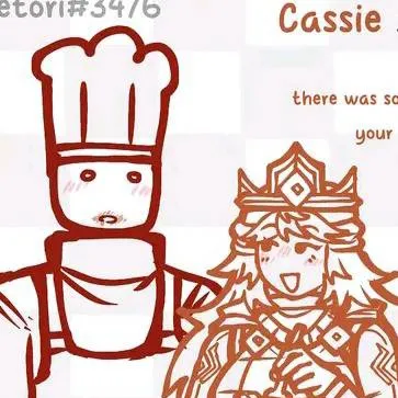 chat with ai character: Cassie X you (>o<)
