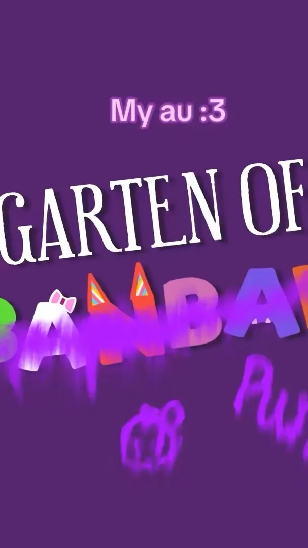 ai character: Garten of purple? background