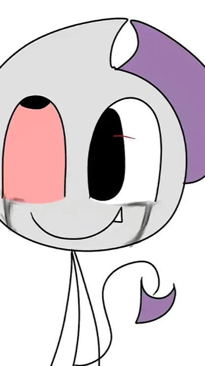 ai character: Purple the devil background