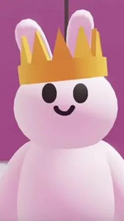 ai character: King bunny sick- background