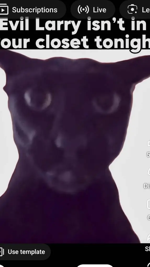 ai character: evil Larry  background