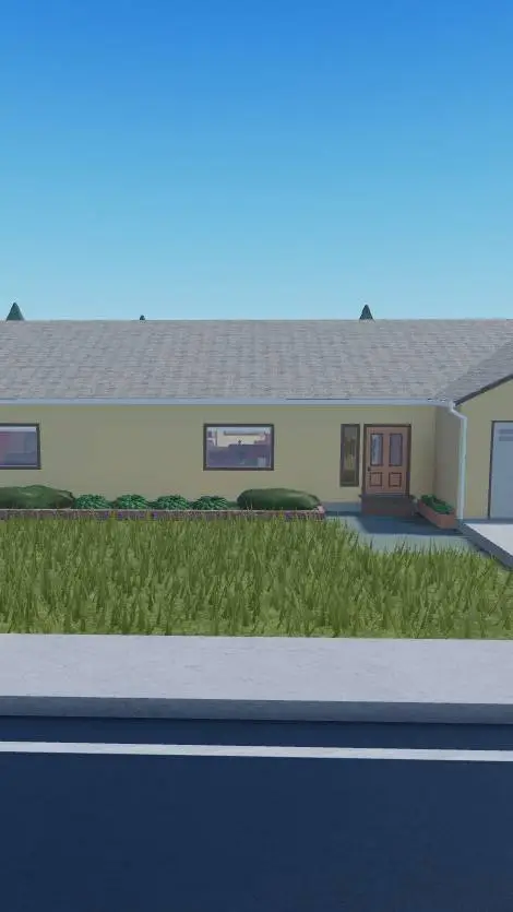 ai character: SuburbanRobloxTown background