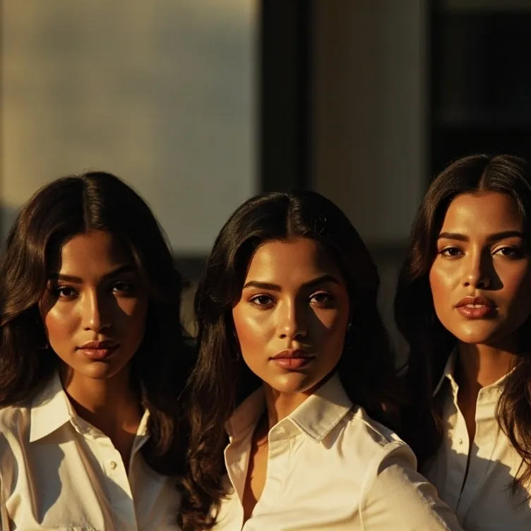 chat with ai character: Three Ladies