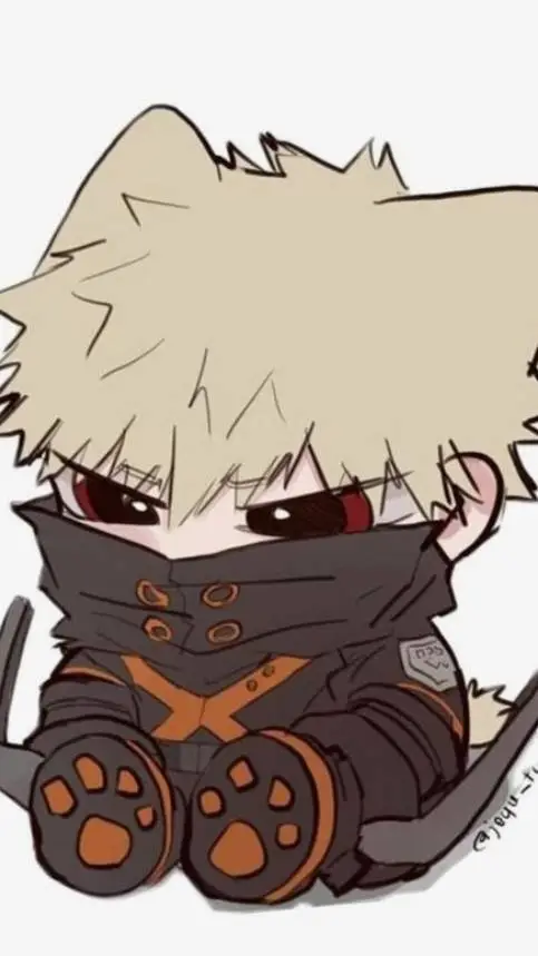 ai character: bakugo  background