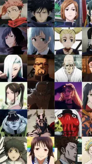 ai character: JJK background