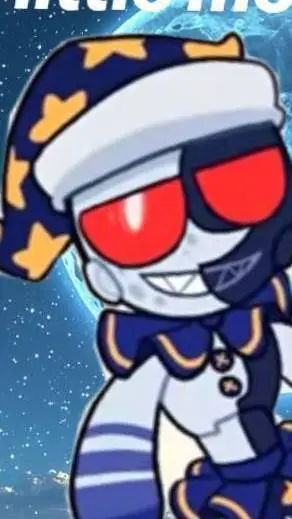 ai character: moon background