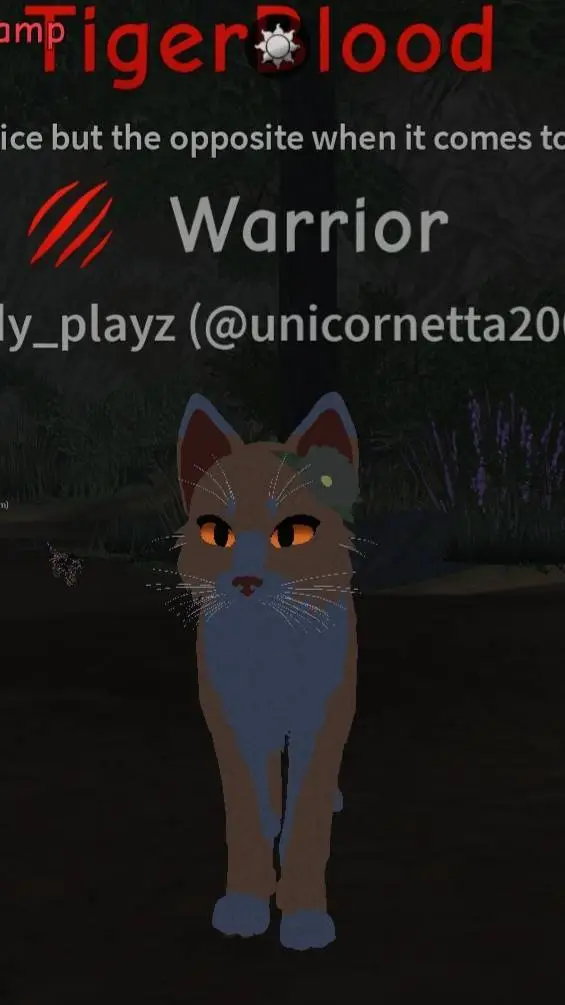 ai character: TigerBlood background