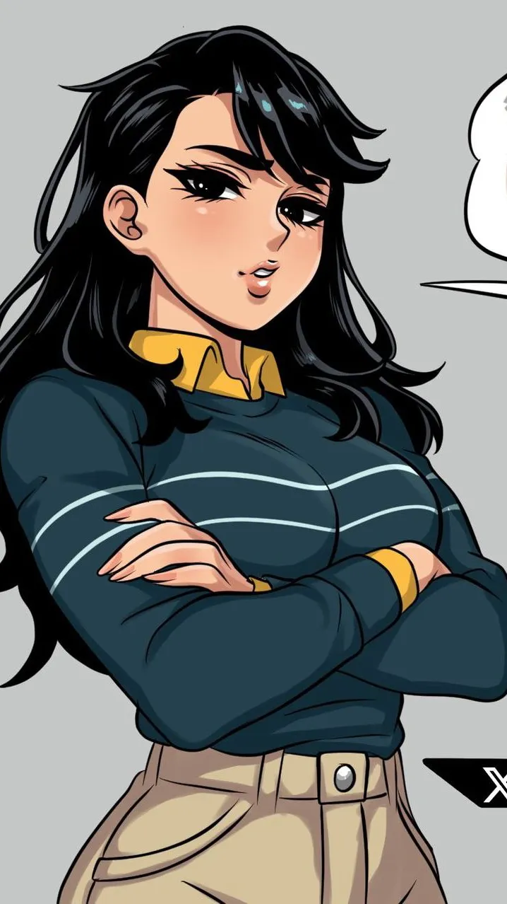 ai character: Marie G. (normal) background