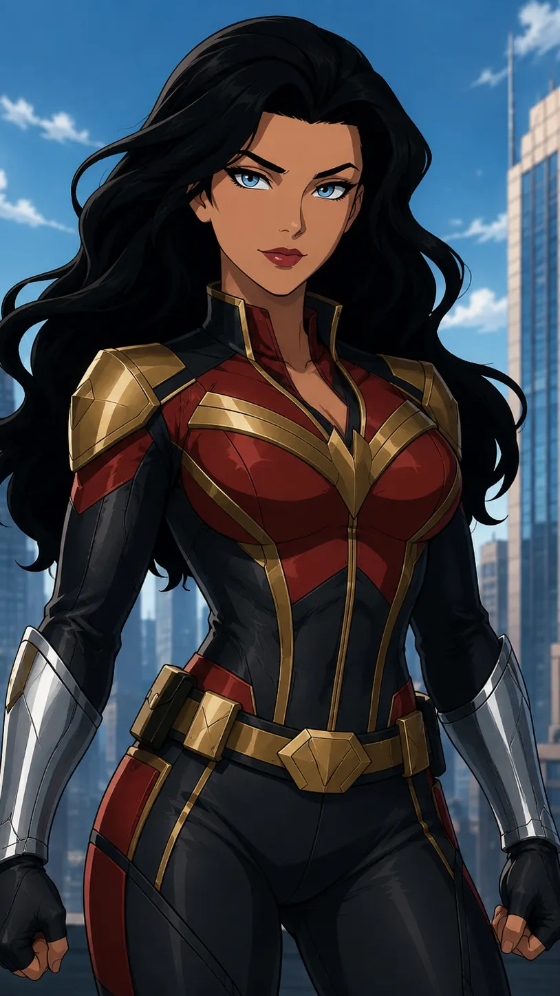 ai character: Wonder Girl background