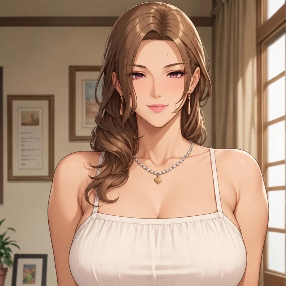 chat with ai character: Older girlfriend