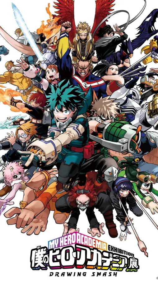 ai character: Mha normal day! background