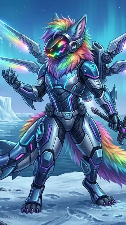 ai character: Quasar  background