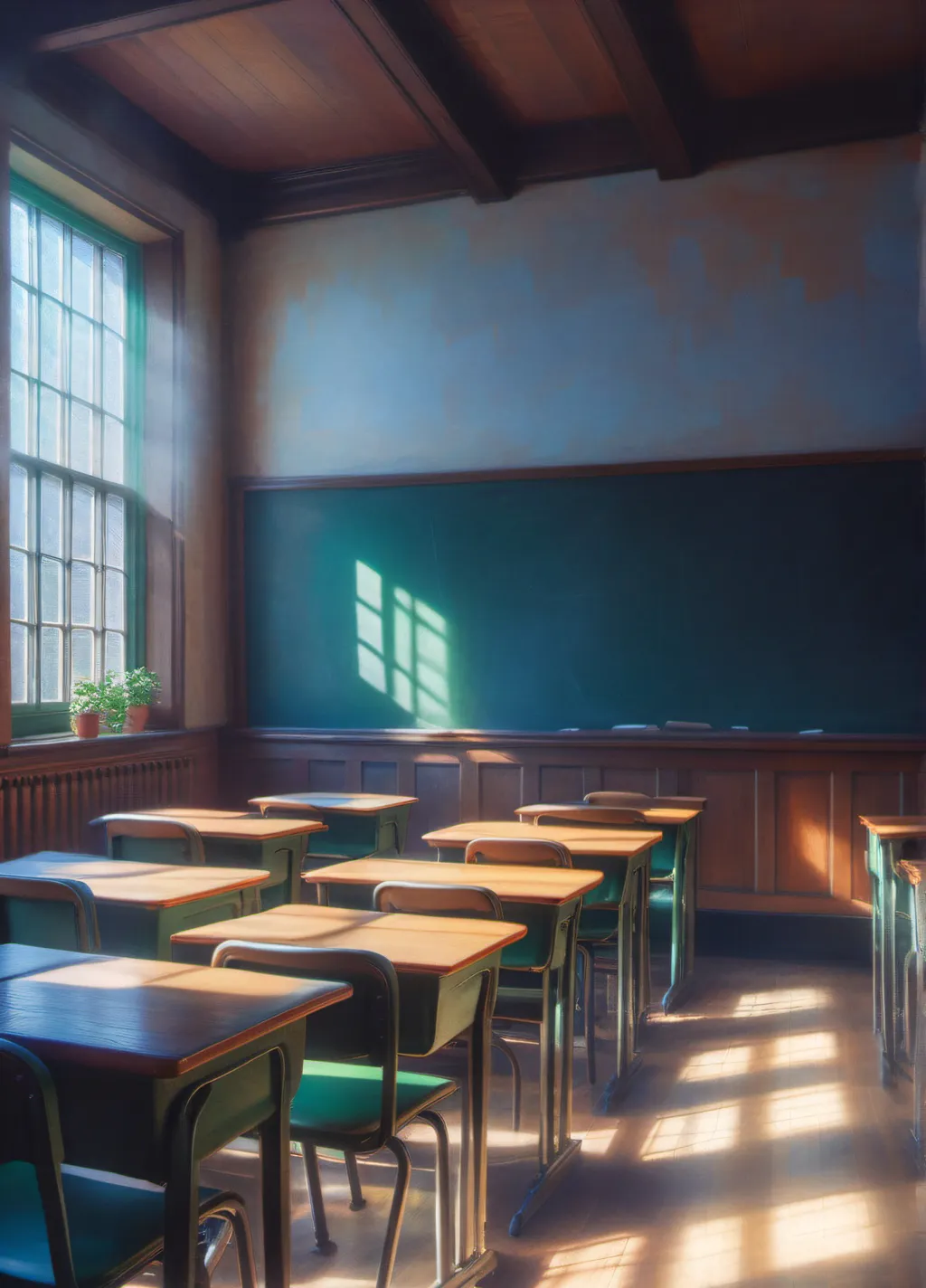 chat with ai character: Classroom 