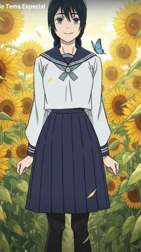 ai character: riko amanai  background