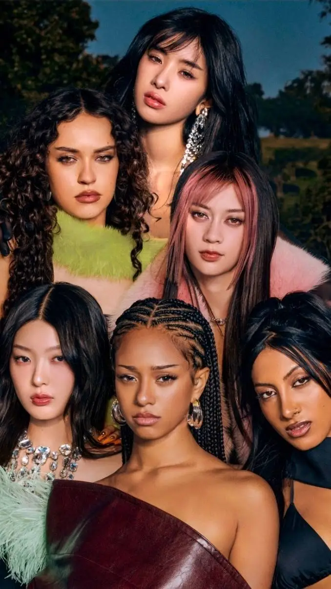 ai character: KATSEYE background