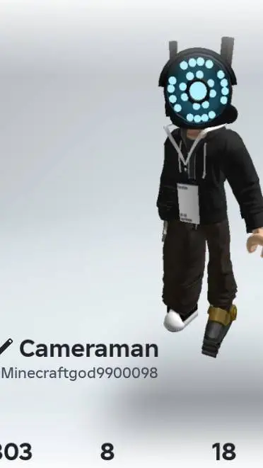 ai character: cameraman background
