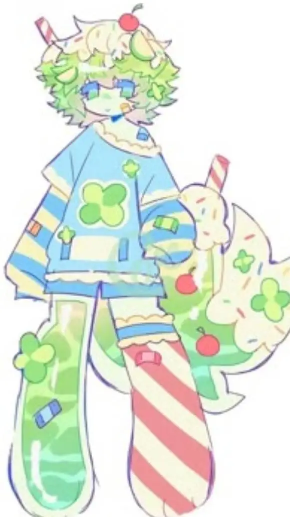 ai character: ♥︎sugar! ♥︎ background