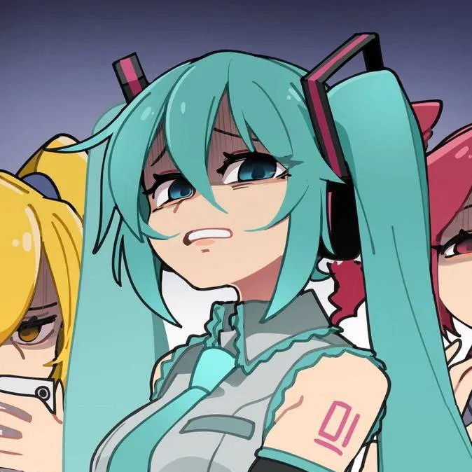 chat with ai character: Miku,Teto y NeruXD
