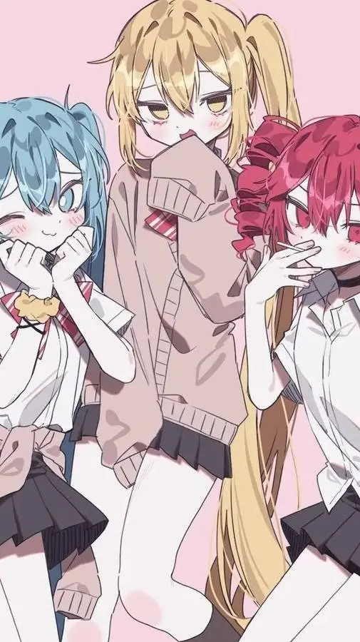 ai character: Neru,Miku y Teto background