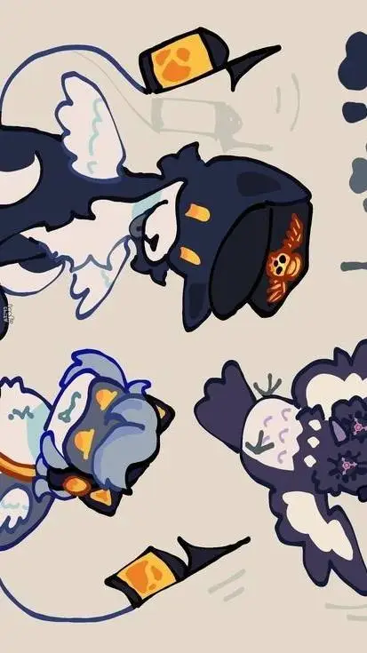ai character: md animales background