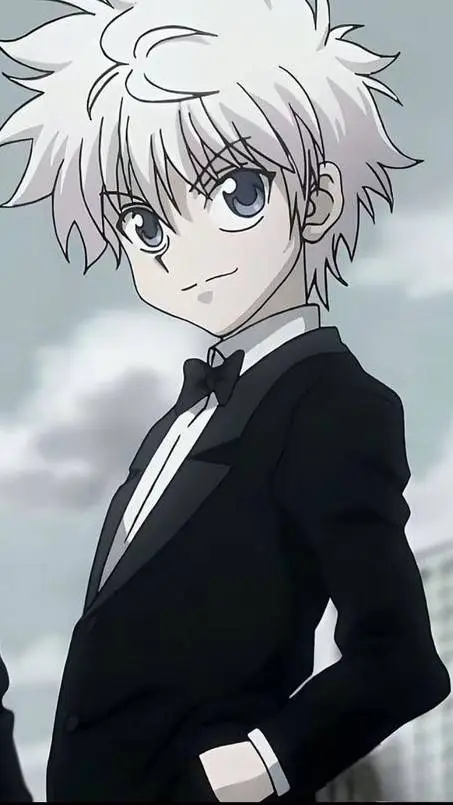 ai character: KILLUA ZOLDYCK  background