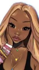 ai character: Aaliyah <3 WLW background
