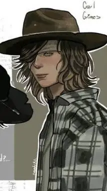 ai character: CARL GRIMES background