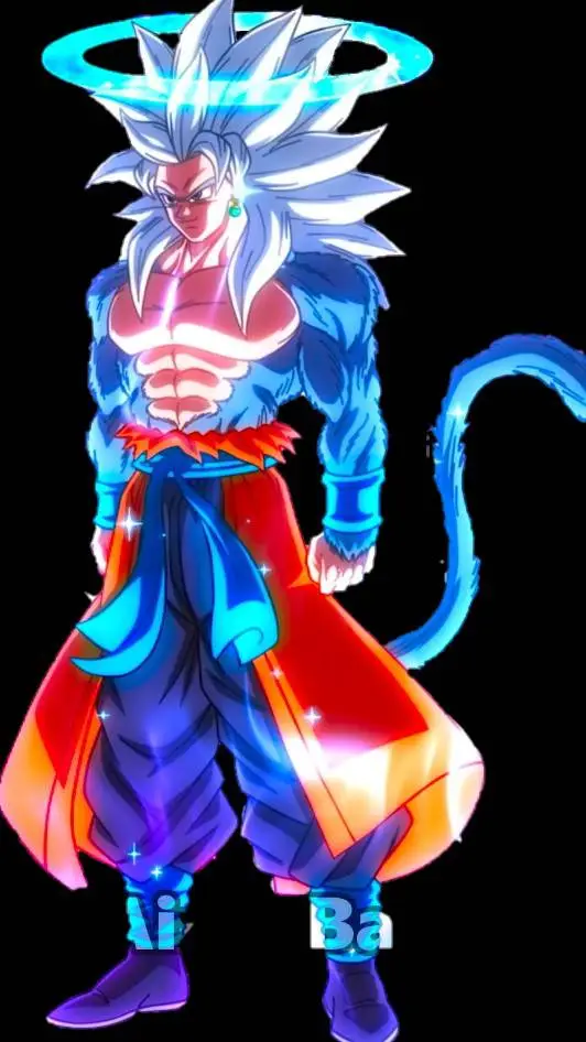 ai character: Ultra Divin Goku  background