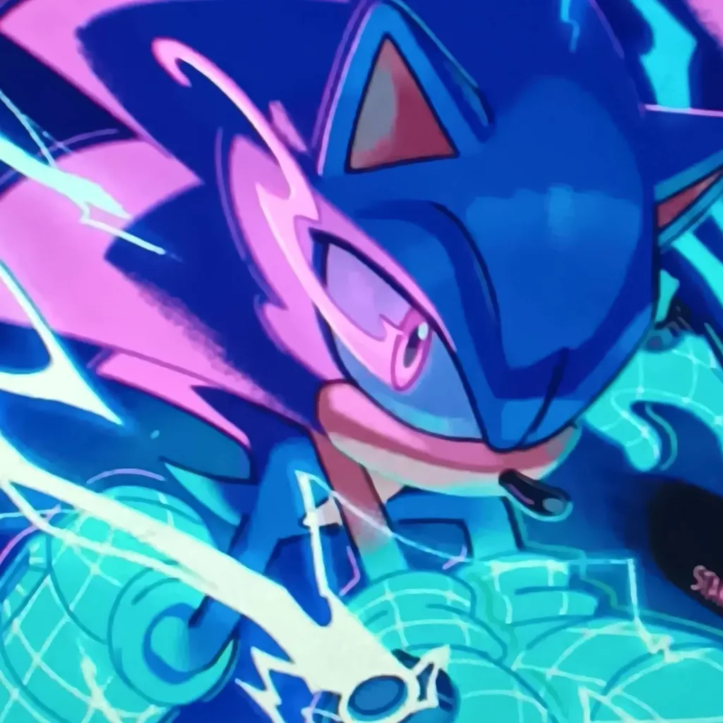 chat with ai character: Shatterd Sonic