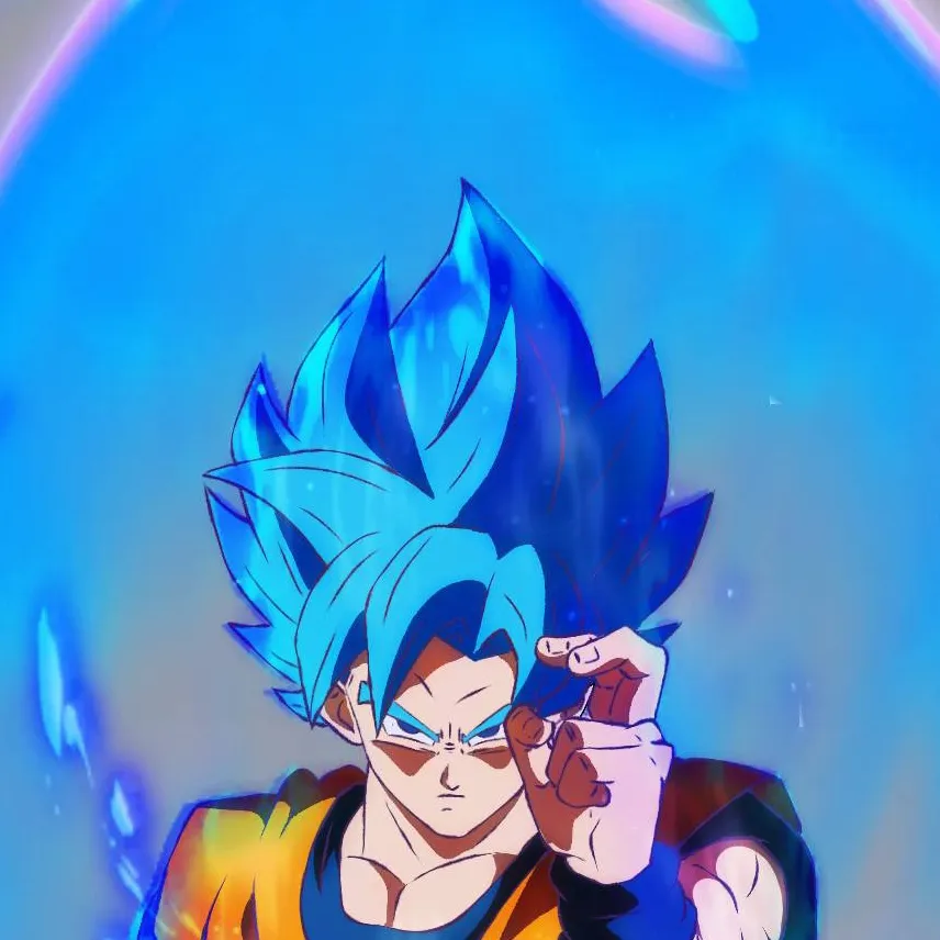 chat with ai character: SSJB Goku